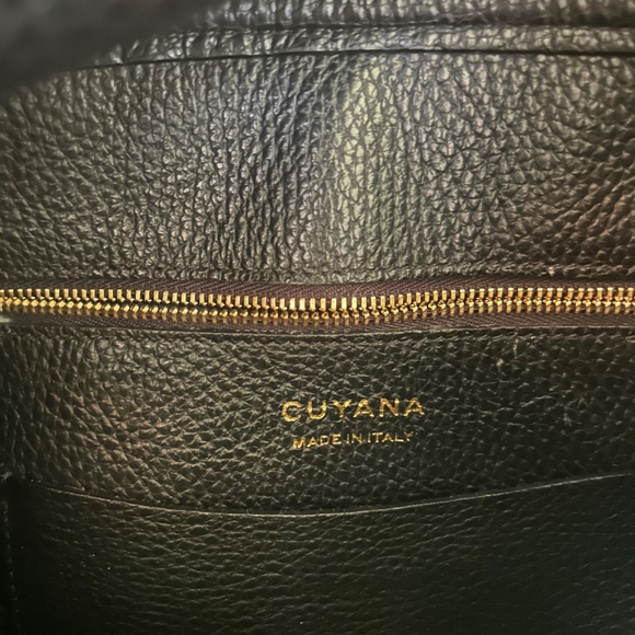 Cuyana Black Leather Backpack 13” - Picture 3 of 5